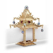 Pagoda Napkin Jewels, Set of 2 by L'Objet Napkin Rings L'Objet 