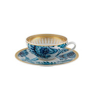 Gold Exotic Tea Cup & Saucer by Vista Alegre Coffee & Tea Vista Alegre 