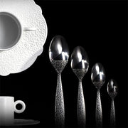 Dressed Mocha or Espresso Coffee Spoon, 4", set of 6 by Marcel Wanders for Alessi Flatware Alessi 