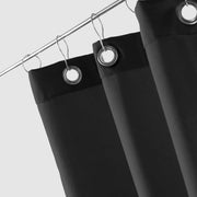 Loft DV Nylon Shower Curtain 78.7" x 70.9" by Decor Walther Decor Walther Black 