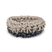 Canapa HC21 Round 14" Neoprene Rubber and Hemp Basket by Neo Design Italy Baskets Neo Design 