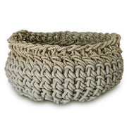 Canapa HC11 Round 17.2" Neoprene Rubber and Hemp Basket by Neo Design Italy Baskets Neo Design 