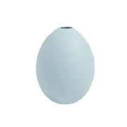 Egg Vase by Ted Muehling for Nymphenburg Porcelain Nymphenburg Porcelain Goose Egg Blue Bisquit 