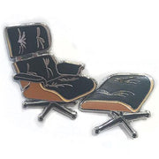 Eames Lounge Chair and Ottoman Pin by Charles & Ray Eames for Acme Studio Pin Acme Studio 
