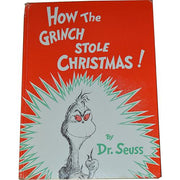 How The Grinch Stole Christmas! by Dr. Seuss (First Edition) Books Amusespot 