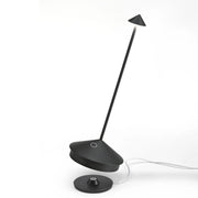 Pina Pro Portable LED Lamp by Zafferano Zafferano Black 