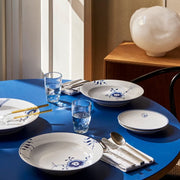 Blue Fluted Mega Deep or Soup Plate, 10.6" by Royal Copenhagen Dinnerware Royal Copenhagen 