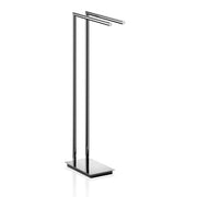 STRAIGHT 2 Freestanding Towel Rack or Stand, 31.7" by Decor Walther Bathroom Decor Walther Chome 