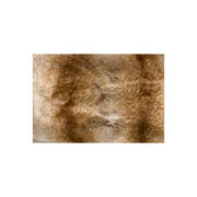 Faux Fur and Cashmere Square Stole or Shawl by Evelyne Prelonge Scarves Evelyne Prelonge Latte w/ Tan Cashmere CLEARANCE 