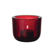 Valkea Cranberry Tealight Candleholder by Harri Koskinen for Iittala Candleholder Iittala 