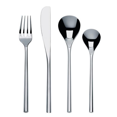 Mu 24 Piece Flatware Set by Toyo Ito for Alessi - Amusespot - Unique ...