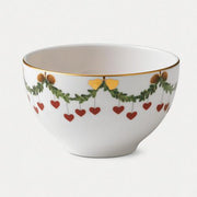 Star Fluted Christmas Chocolate Bowl by Royal Copenhagen Star Fluted Christmas Royal Copenhagen One 