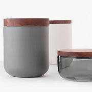 Pottery Collection: Ceramic 11.8" Wide Containers by Vincent Van Duysen for When Objects Work Container When Objects Work 