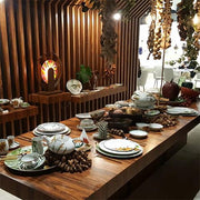 Amazonia Stoneware Dinner Plate by Casa Alegre Dinnerware Casa Alegre 
