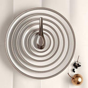 Soie Tressee Platinum Oval Platter, Large by L'Objet Dinnerware L'Objet 