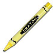 Crayon Retractable Rollerball Pen by Acme Studio Pen Acme Studio Yellow 