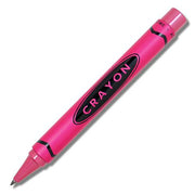 Crayon Retractable Rollerball Pen by Acme Studio Pen Acme Studio Pink 