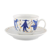 Folkifunki Espresso Cup & Saucer by Jaime Hayon for Vista Alegre Coffee & Tea Vista Alegre 