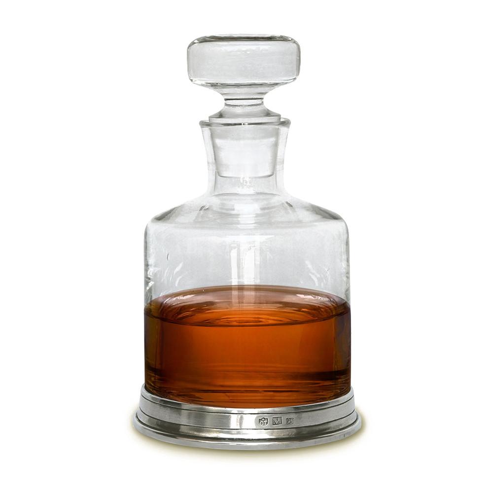 MATCH PEWTER Whiskey or Spirits Decanter - Thumbnail 3