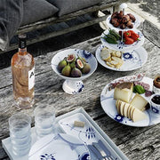 Blue Fluted Mega Tea Cup and Saucer by Royal Copenhagen Dinnerware Royal Copenhagen 