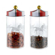 Circus Spice Jars, set of 2 by Marcel Wanders for Alessi Canisters Alessi 