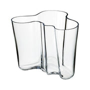 Aalto Savoy Glass Vase, 6.25" by Alvar Aalto for Iittala Vases, Bowls, & Objects Iittala Aalto Clear 