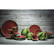 Watermelon Fruit or Dessert Plate, 8.25" by Bordallo Pinheiro Dinnerware Bordallo Pinheiro 