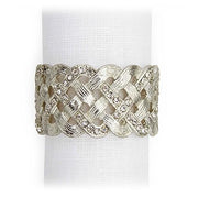 Braid Napkin Jewels, Set of 4 by L'Objet Napkin Rings L'Objet 