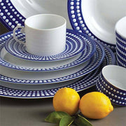 Perlee Bleu Oval Platter, Small by L'Objet Dinnerware L'Objet 
