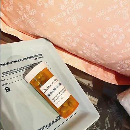 Pills Bedding by Dawson + Hellmann Amusespot