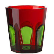 Gulli Two-Color Acrylic 12 oz. Tumbler by Marioluca Giusti Glassware Marioluca Giusti Red/Green 