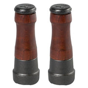 Cast Iron and Wood Pepper and Salt Grinders, 7" by Skeppshult Sweden Skeppshult Salt and Pepper Grinder Set 