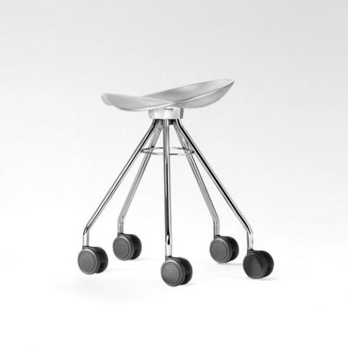 Jamaica Aluminum Stool by Pepe Cortes for BD Barcelona Knoll