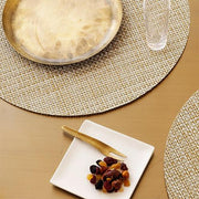 Chilewich: Basketweave Woven Vinyl Placemats Sets of 4 & Runners Placemat Chilewich 