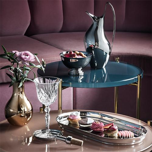 Manhattan Stainless Steel Ice Bucket and Tongs by Jensen Amusespot