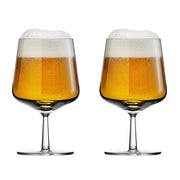Essence Beer Glasses by Alfredo Haeberli for Iittala Glassware Iittala Set of 2 