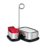 Bibo Tea & Coffee 'Diner' Condiment Set by Valerio Sommella for Alessi CLEARANCE Salt & Pepper Alessi 