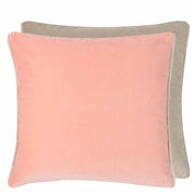 Varese 17" x 17" Square Velvet Throw Pillow by Designers Guild Throw Pillows Designers Guild Cameo & Pumice 