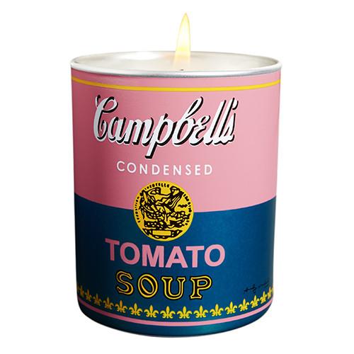 Andy Warhol Campbell's Soup Can Candle by Ligne Blanche Paris