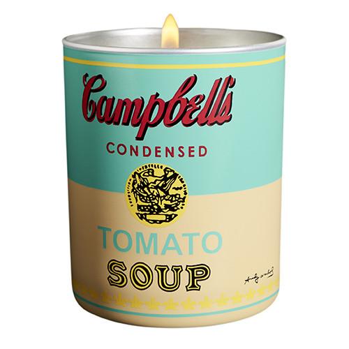 Andy Warhol Campbell's Soup Can Candle by Ligne Blanche Paris