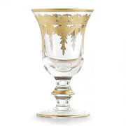 Vetro Water/Wine Gold Glass, 7.5 oz by Arte Italica Glassware Arte Italica 