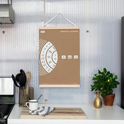 White Perpetual Calendar by Tait Design Calendars, Organizers & Planners Tait Design 