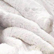 Faux Fur Scarf by Evelyne Prelonge Paris Scarves Evelyne Prelonge White 