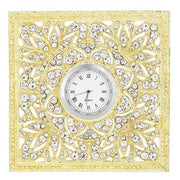 Windsor Desk Clock, Gold by Olivia Riegel Candleholder Olivia Riegel 