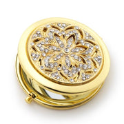 Windsor Compact, Gold by Olivia Riegel Compact Mirror Olivia Riegel 