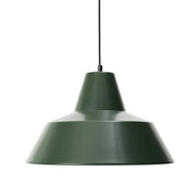 Workshop W4 Pendant Suspension Lamp, 19.75" by A. Wedel-Madsen for Made by Hand Lighting Made by Hand Racing Green 