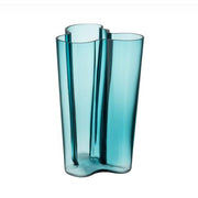 Finlandia Vase, 10" by Alvar Aalto for Iittala Vases, Bowls, & Objects Iittala 10" Sea Blue 