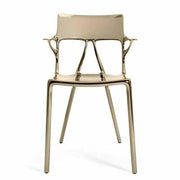 A.I. Metal Chair, set of 2 by Philippe Starck for Kartell Chair Kartell Bronze 