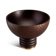 Alhambra Medium Smoked Ash Bowl, 6" diameter by L'Objet Serving Bowl L'Objet 