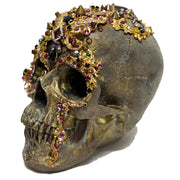Gilded Baroque Skull by Lisa Carrier Designs Objects Lisa Carrier Designs 